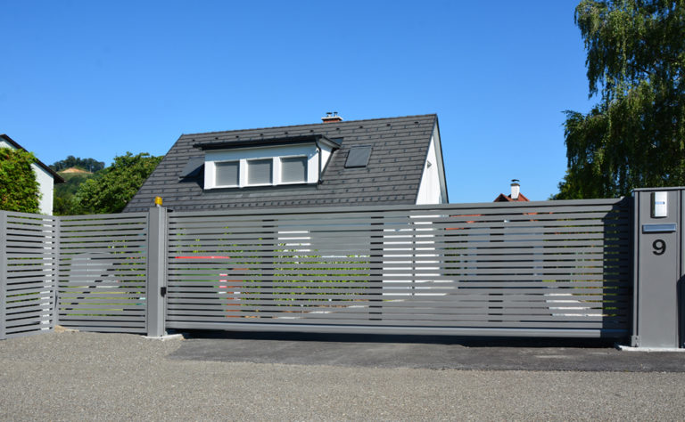 Einfahrtstore Privat Bauer Tore Gefrees in Oberfranken Einfahrtstore